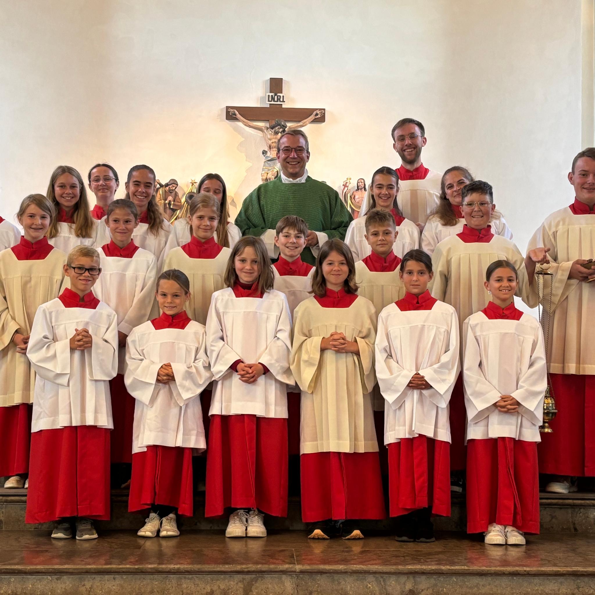 Einführung neue Messdiener 2025