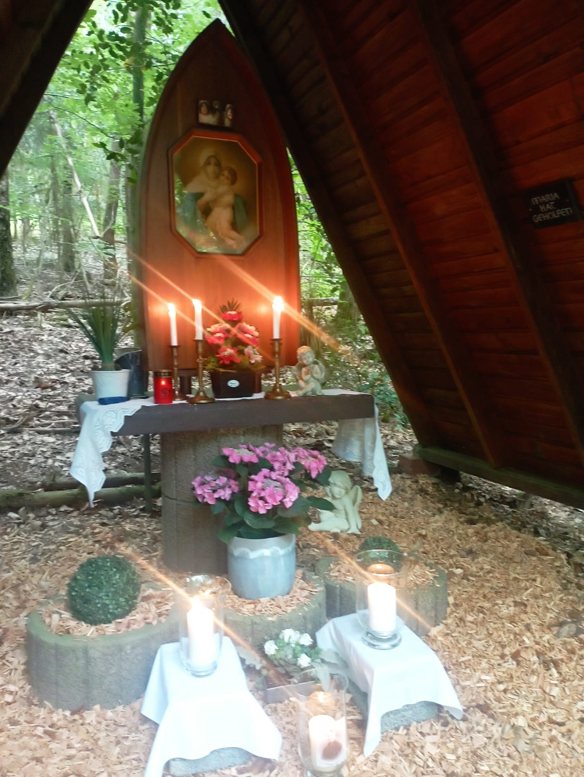 Bildchen im Losheimer Wald (c) Pfarrei Losheim Bildchen im Losheimer Wald