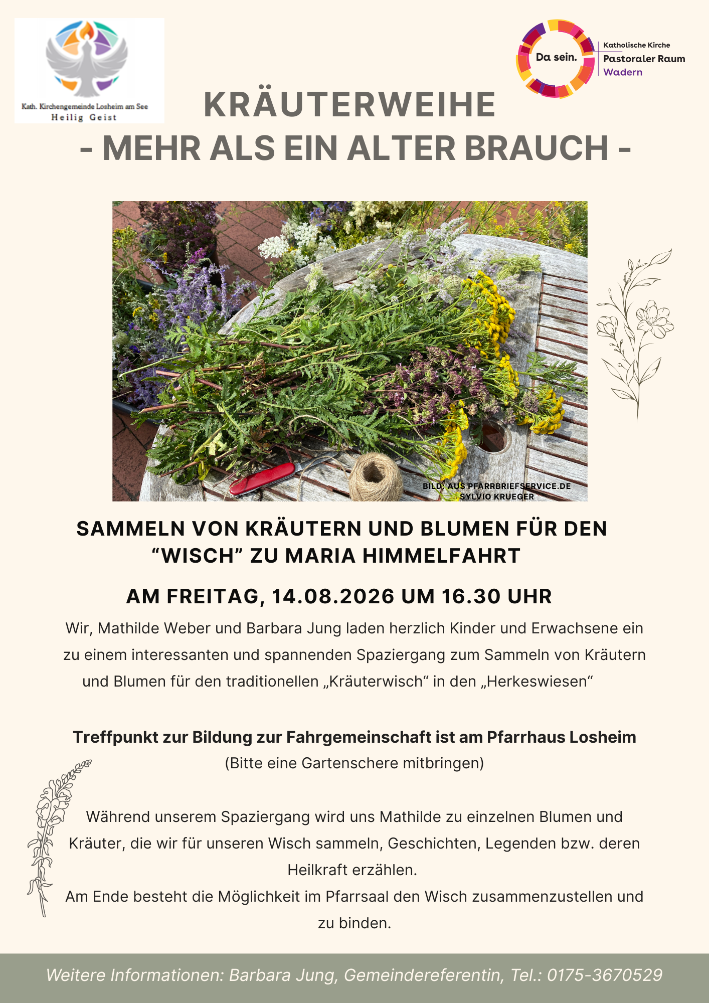 “Wisch” zu Maria Himmelfahrt